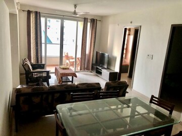 Living Room in 4 BHK Apartment at Kumar Parc Residences, Hadapsar – for Sale