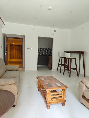 Living Room in 2 BHK Apartment at Bramhacorp The Collection, Kalyani Nagar – for Rent