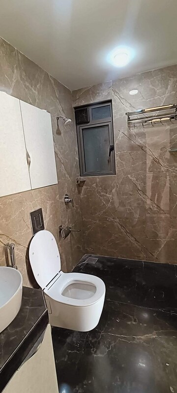 Bathroom in 3 BHK Apartment at The Park Residency Andheri, Andheri West – for Rent