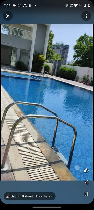 Balcony in 2 BHK Apartment at Earnest Green Life, Hinjewadi – for Rent