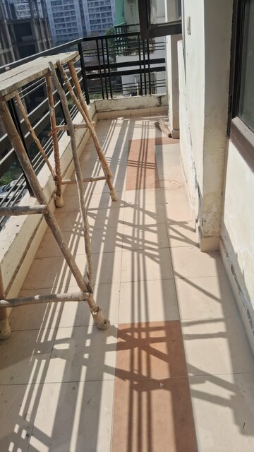 Staircase in 2 BHK Apartment at Motia Blue Ridge, Dhakoli Village – for Rent