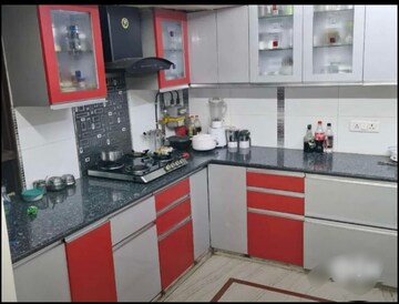 Kitchen in 4 BHK Builder Floor at Pitampura – for Sale