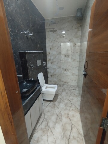 Bathroom in 3 BHK Builder Floor at Surajmal Vihar – for Rent