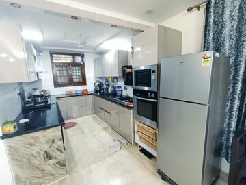 Kitchen in 3 BHK Builder Floor at Pitampura – for Rent