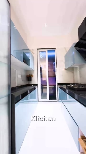 Staircase in 3 BHK Apartment at Thane West – for Sale