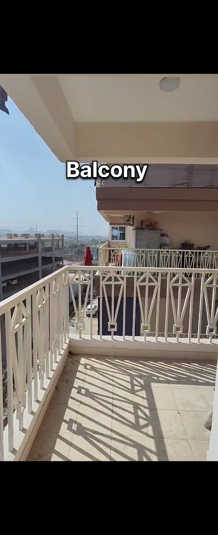 Balcony, windsor-paradise-2 2 Bedroom 1025 Sq.Ft. Apartment In Raj Nagar Extension Ghaziabad 8192520
