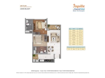 3 BHK Apartment For Resale in Shapoorji Pallonji Joyville Phase 2 Sector 102 Gurgaon  8192475