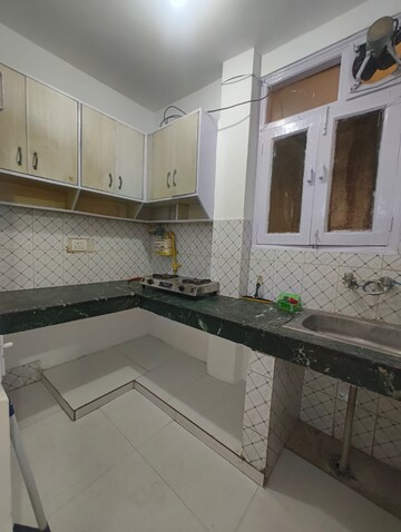 Kitchen in 2 BHK Builder Floor at Saket – for Rent