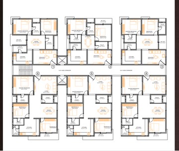 Floor Plan in 2.5 BHK Apartment at Kodad – for Sale