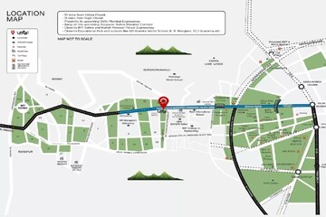  Shop – Map Location View at Navi The Leaf, Sohna Sector 34 - for Sale