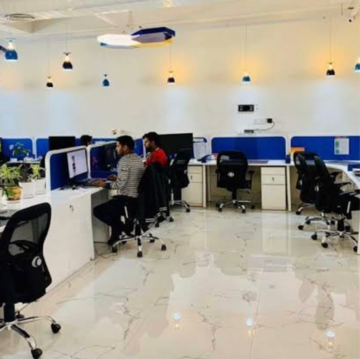 Team Area in  Office Space at Spazedge, Tikri – for Rent