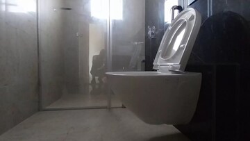 Bathroom in 3 BHK Apartment at Dosti West County, Balkum Pada – for Rent