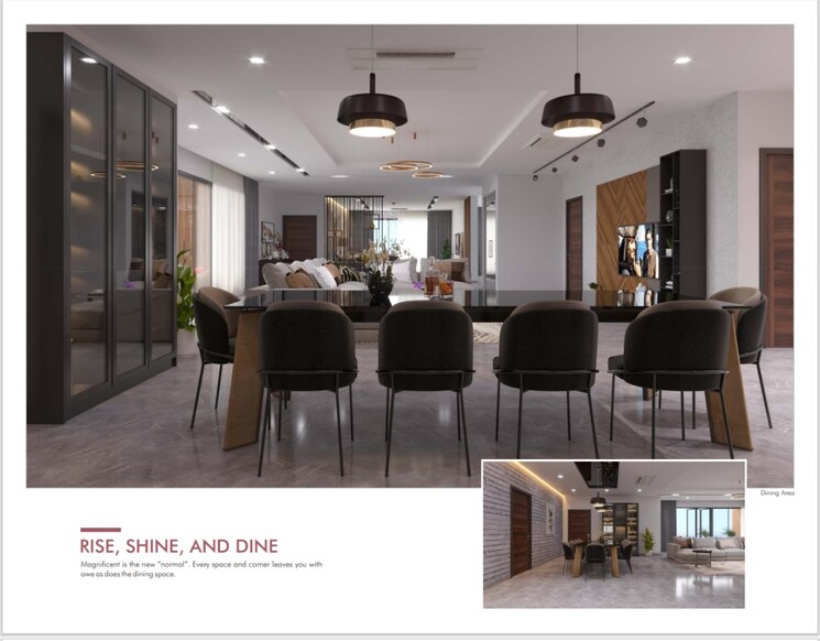 Living Room, sri-fortune-sonthalia-sky-villas 4 Bedroom 6333 Sq.Ft. Apartment In Kokapet Hyderabad 8192689