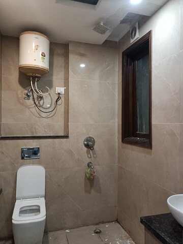 Bathroom in 3 BHK Builder Floor at Saket – for Rent
