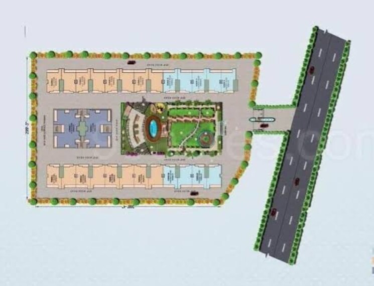 Master Plan, sector 20 3 Bedroom 1810 Sq.Ft. Apartment In Sector 20 Panchkula 8192680