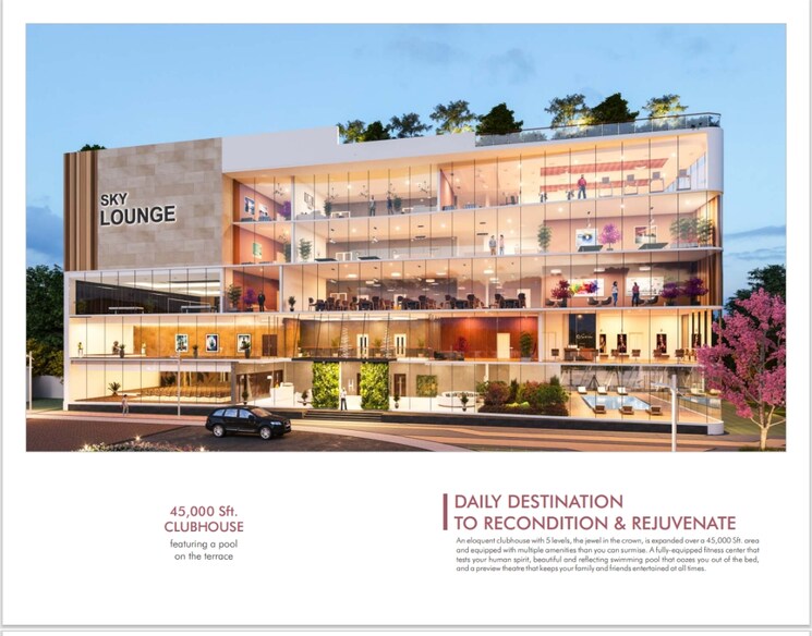 Exterior View, sri-fortune-sonthalia-sky-villas 4 Bedroom 7333 Sq.Ft. Apartment In Kokapet Hyderabad 8192744