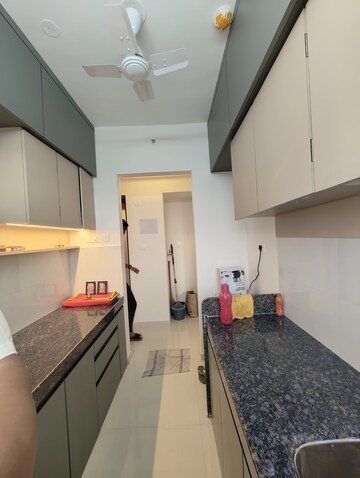 Kitchen in 1 BHK Apartment at Ashar Axis, Majiwada – for Rent