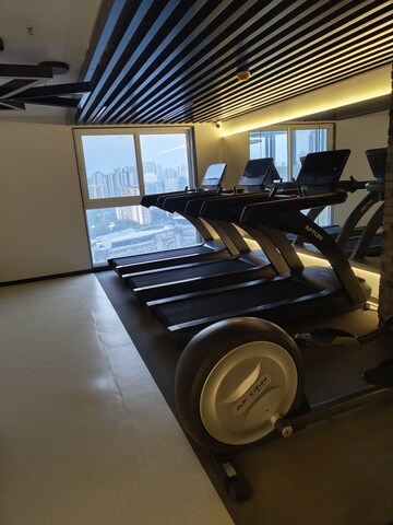 Gym in 1 BHK Apartment at Ashar Axis, Majiwada – for Rent