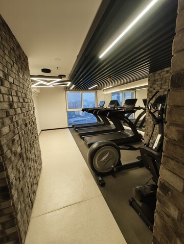Gym in 1 BHK Apartment at Ashar Axis, Majiwada – for Rent