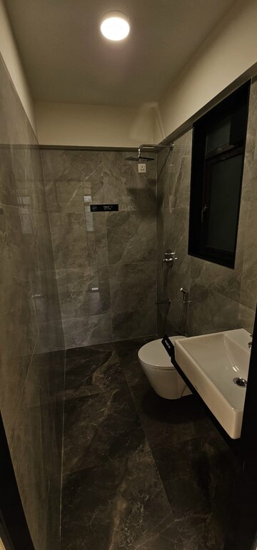 Bathroom in 1 BHK Apartment at Chandak Highscape City, Chembur – for Sale