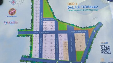  Plot – Map Location View at Peddapur - for Sale