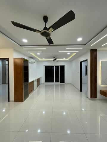 Building Lobby in 3 BHK Apartment at Rajapushpa Regalia, Kokapet – for Rent