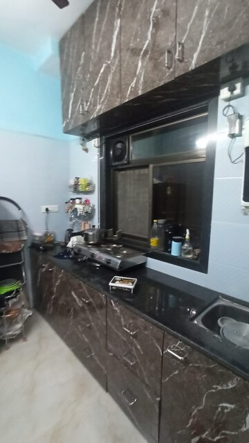 Kitchen in 1 RK Builder Floor at Rajender Nagar – for Rent