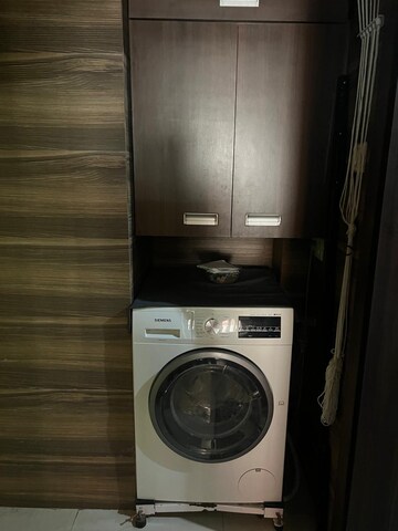 Bathroom in 3 BHK Apartment at Raheja Sherwood, Goregaon East – for Rent