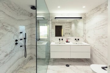 Bathroom in 2 BHK Apartment at Salasar Elanza, Mira Road – for Sale