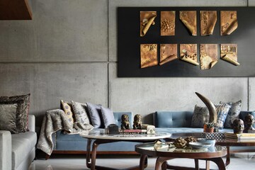 Living Room in 2 BHK Apartment at Salasar Elanza, Mira Road – for Sale