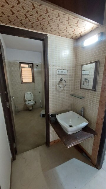 Attached Bathroom in 2 BHK Apartment at Puraniks Kavya Dhara CHS, Dhokali – for Rent