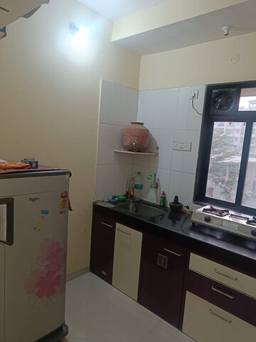 Kitchen in 1 BHK Apartment at Raunak City 3, Kalyan West – for Sale
