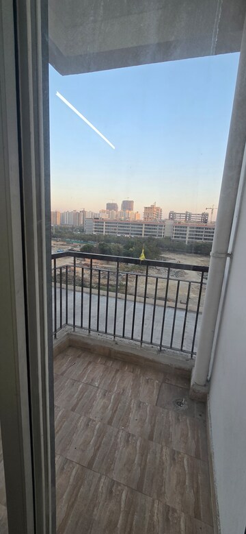 Balcony in 3 BHK Apartment at Amrapali Riverview, Amrapali Leisure Valley – for Rent