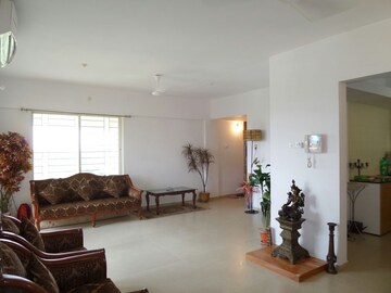 Living Room in 3 BHK Apartment at Paranjape La Cresta, Sopan Baug – for Rent