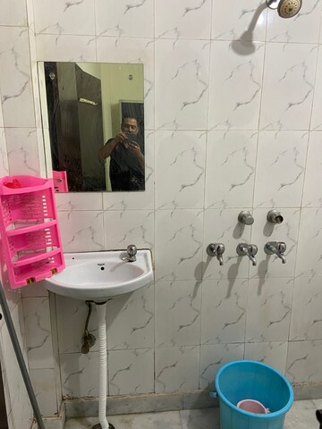 Bathroom in 2 BHK Apartment at Govindpuri – for Sale
