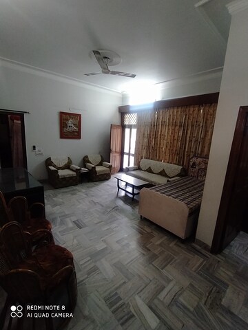 Living Room in 1 BHK Independent House at Sector 12 Panchkula – for Rent