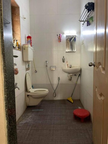 Bathroom in 2 BHK Apartment at Sark Park View, Kharghar – for Rent