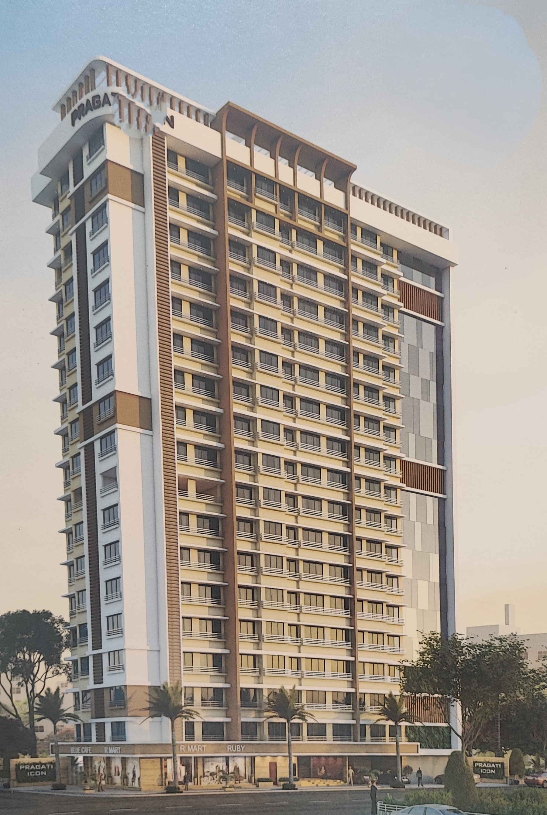 3 BHK + Pooja Room Apartment For Sale in Pragati Icon Ghatkopar