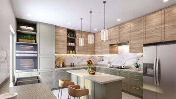 Kitchen in 2 BHK Apartment at Kalpataru Parkcity, Kolshet Road – for Sale