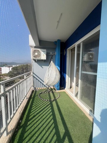 Balcony in 3 BHK Apartment at Pacific Golf Estate, Kulhan – for Sale