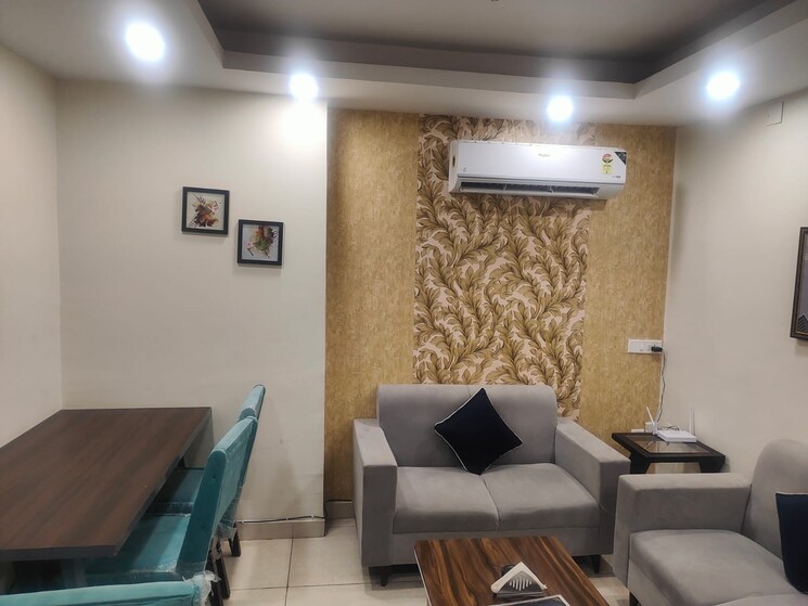 Living Room, ambala highway 1 Bedroom 650 Sq.Ft. Apartment In Ambala Highway Zirakpur 8193766