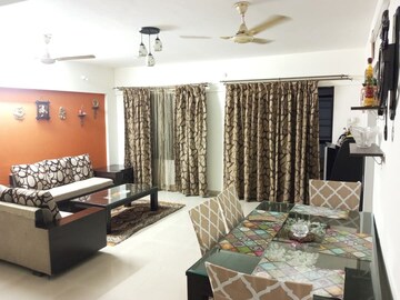Living Room in 2.5 BHK Apartment at BU Bhandari Acolade, Kharadi – for Rent