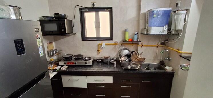 Kitchen, sahaj-solarium 2 Bedroom 650 Sq.Ft. Apartment In Vasna Ahmedabad 8193774