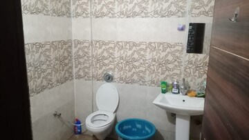 Bathroom in 3 BHK Builder Floor at Dhakoli Village – for Sale