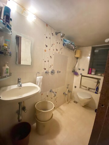 Bathroom in 1 BHK Apartment at Santacruz West – for Rent