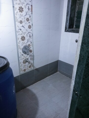 Bathroom in 1 BHK Apartment at Sharada CHS Kalwa, Kalwa – for Rent