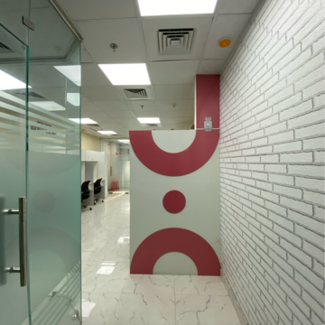 Kitchen in  Office Space at Alphathum, Sector 90 – for Rent