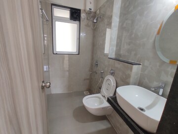 Bathroom in 2 BHK Apartment at Ashar Axis, Majiwada – for Rent