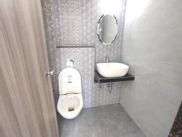 Bathroom in 2 BHK Apartment at Ashar Axis, Majiwada – for Rent
