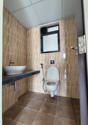 Bathroom in 2 BHK Apartment at Lodha Crown Quality Homes, Majiwada – for Rent